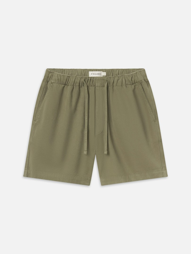 FRAME Men's Canvas Shorts Cotton Size Small