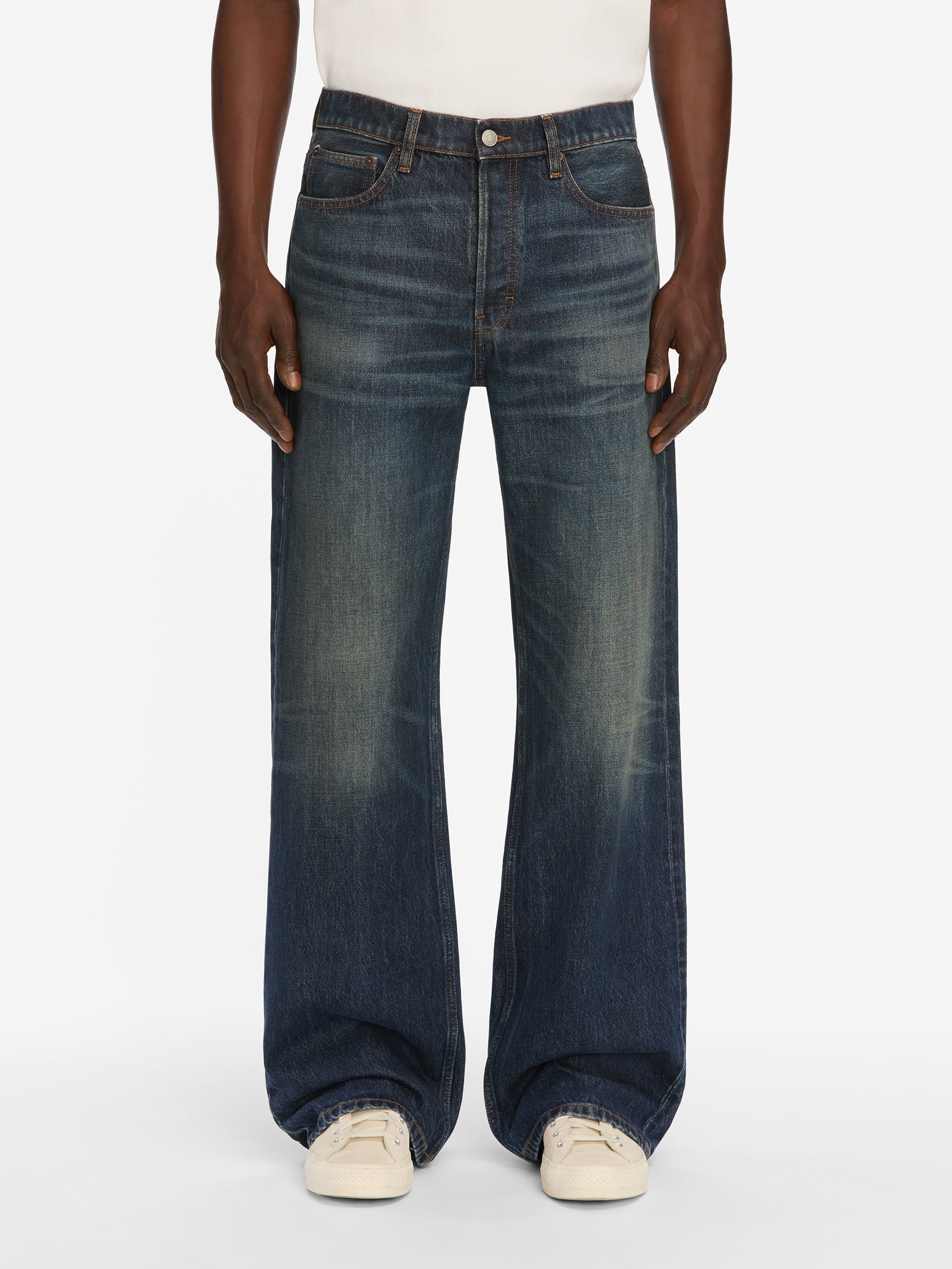 【HI FI FNK】Cover Wide Denim FLARE JEAN HAWKE – FRAME