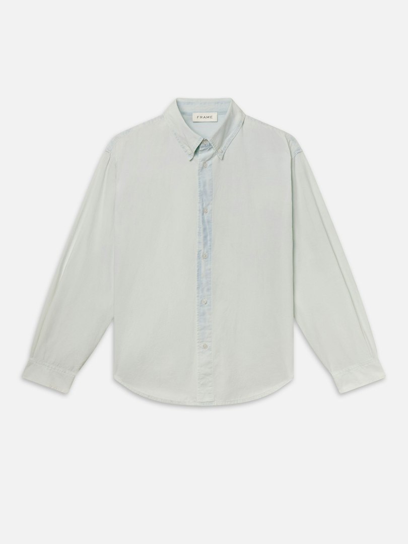 FRAME Men's Classic Denim Shirt Size Medium