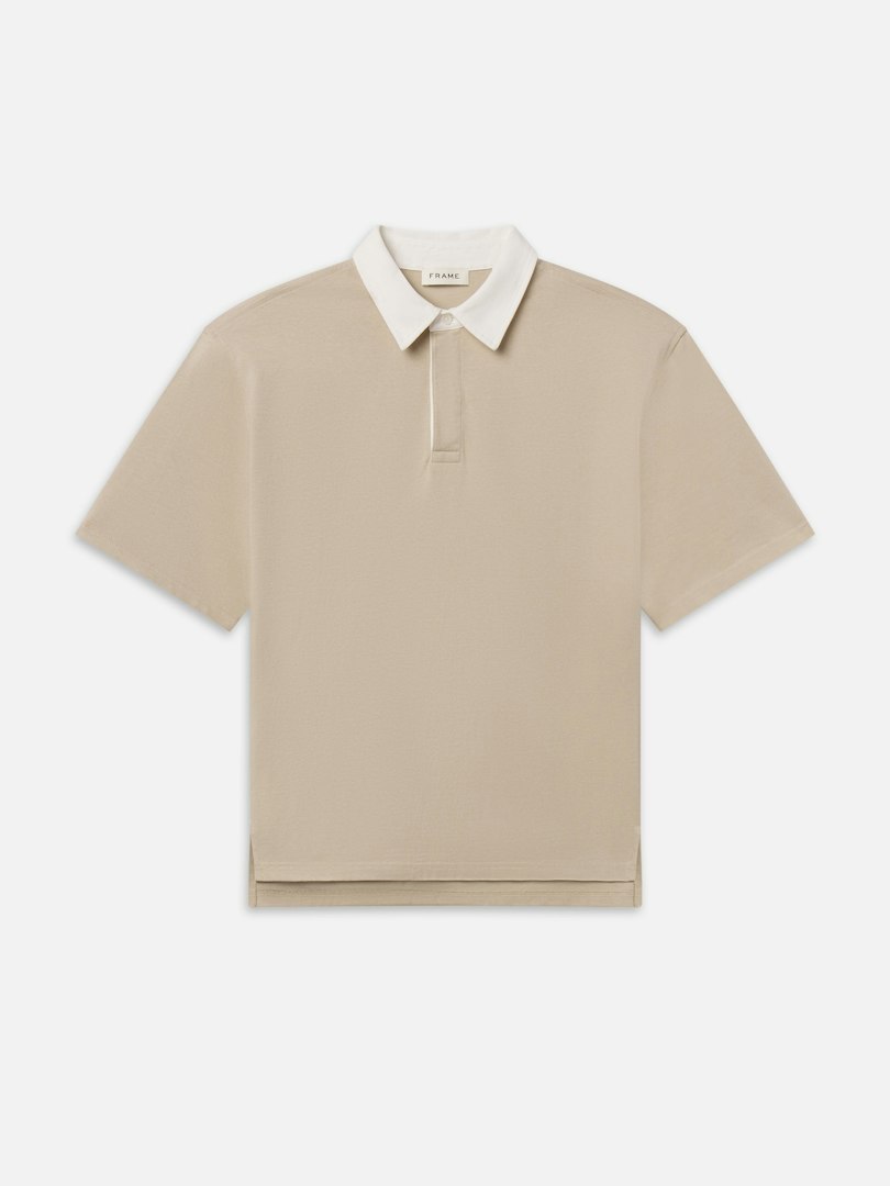 FRAME Men's Rugby Polo Size Large