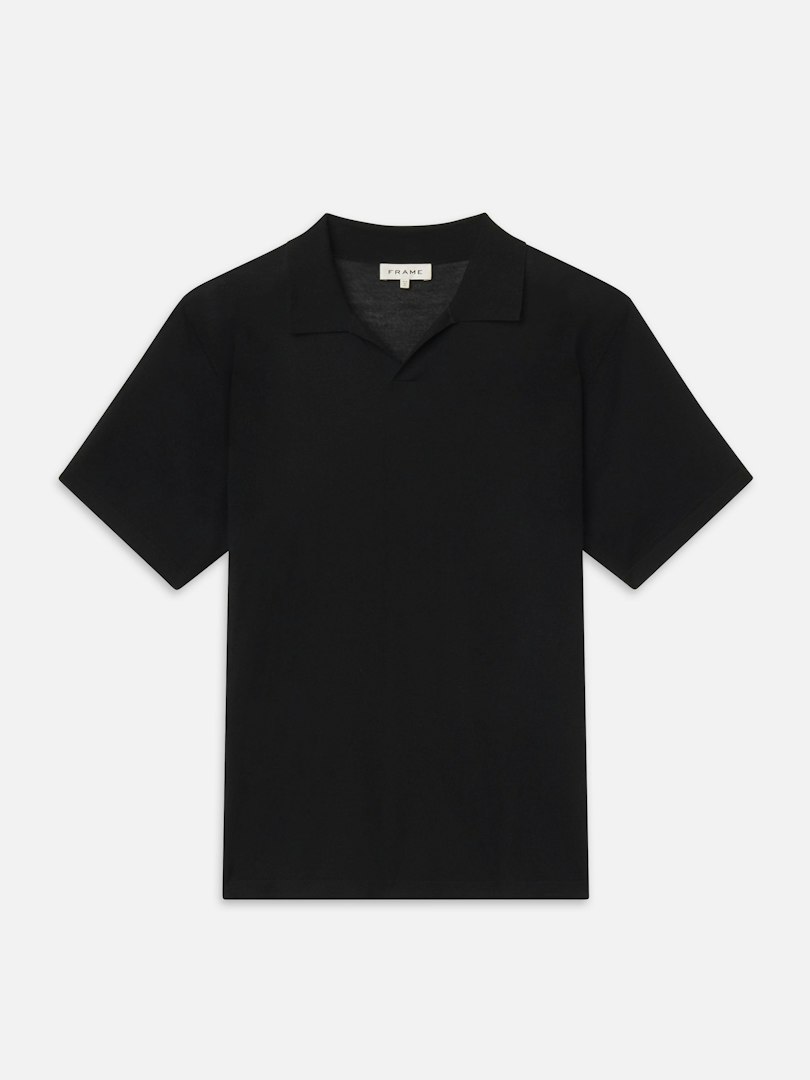 FRAME Men's Superfine Polo Sweater Size Small