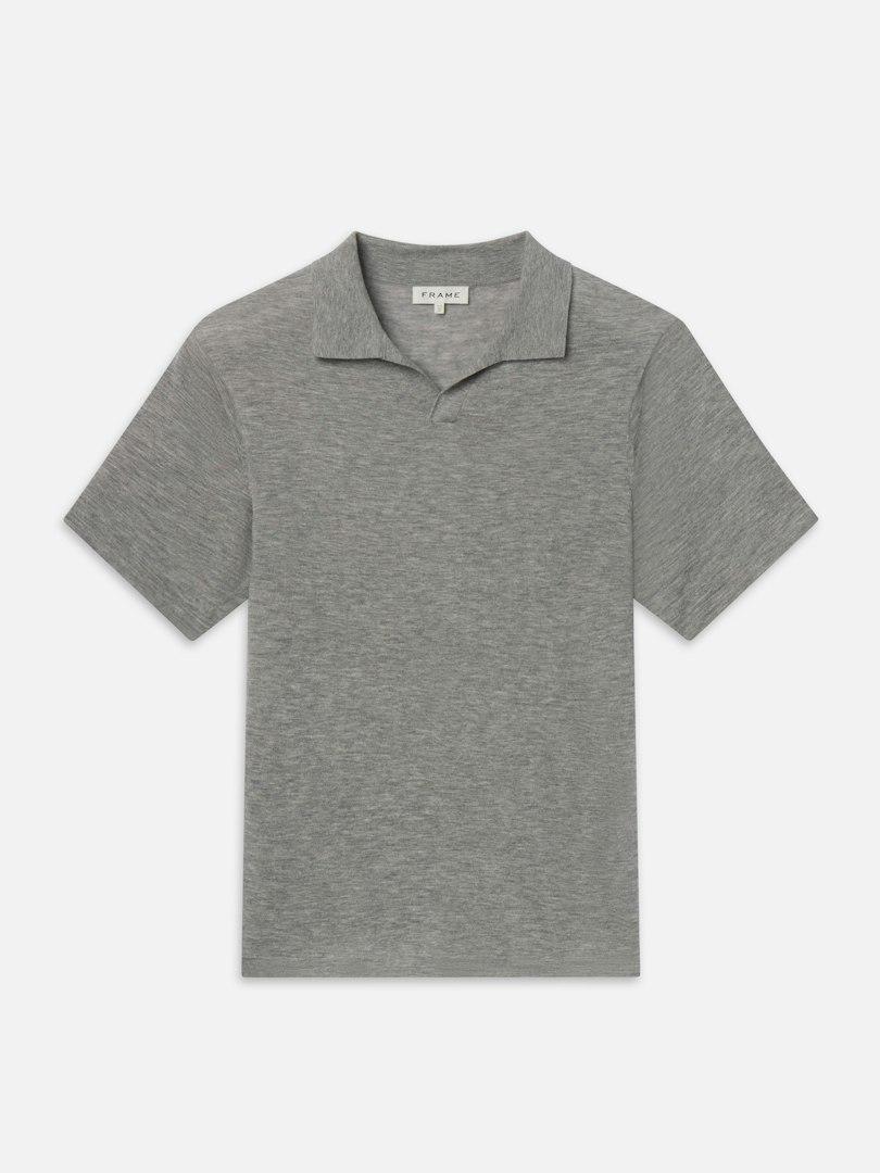 FRAME Men's Superfine Polo Sweater Size Medium