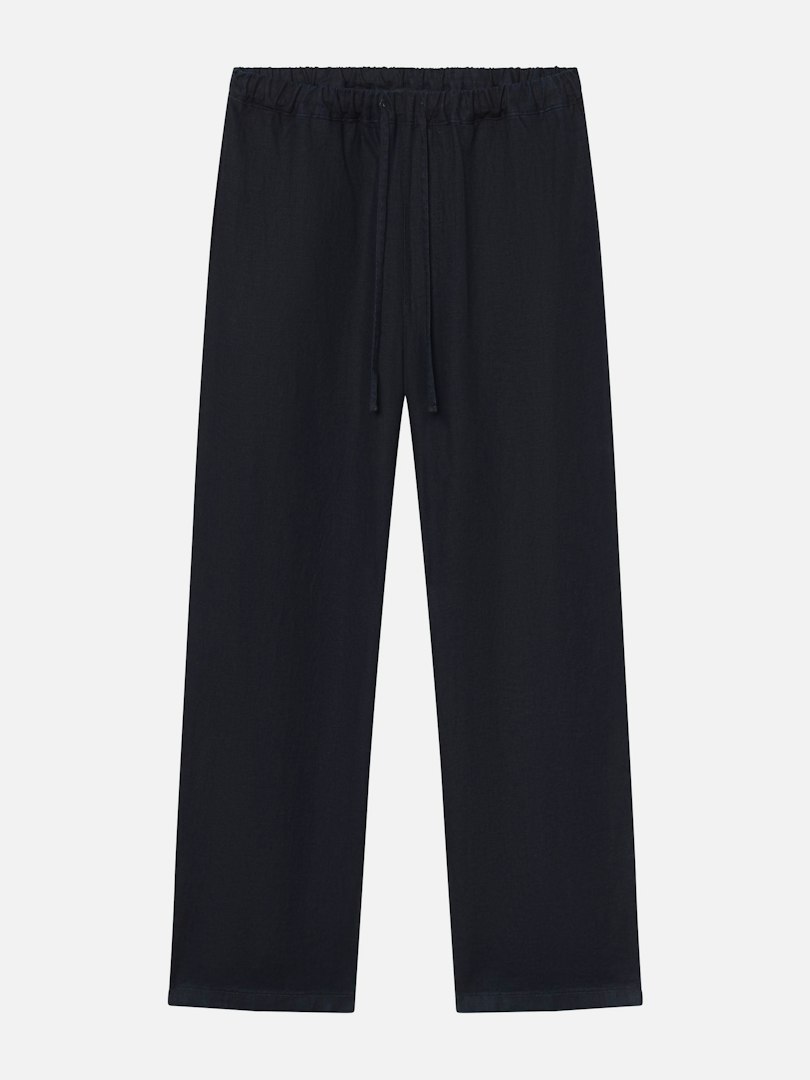 FRAME Men's Drawstring Linen Pants Rinse Size XS