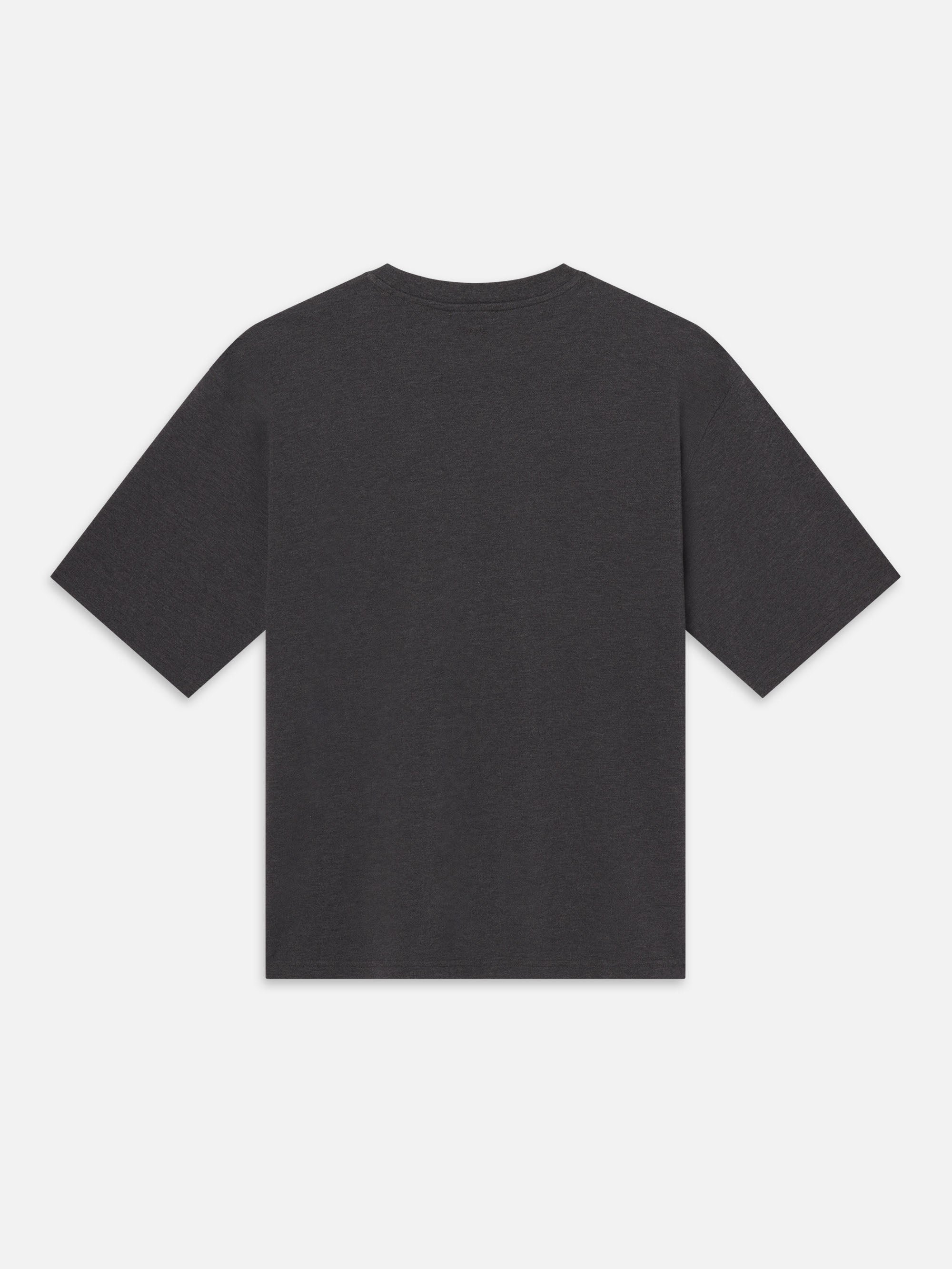 PIQUE RELAXED TEE GREY MELANGE – FRAME