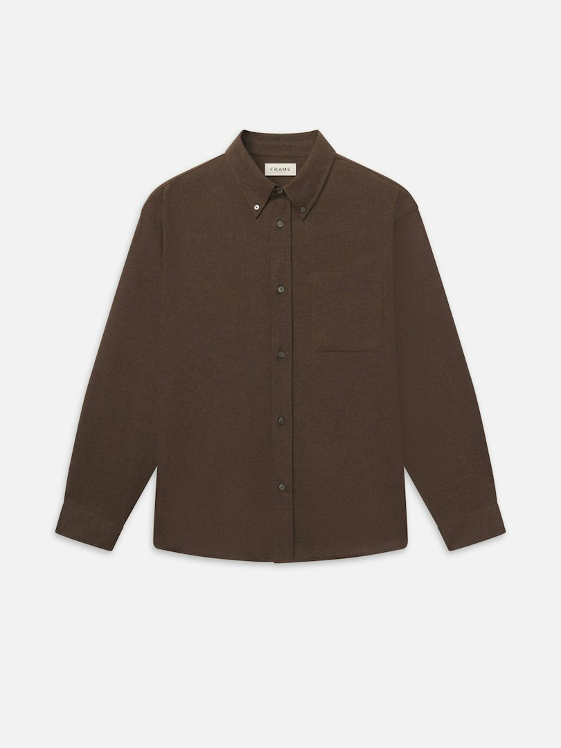 FRAME Men's Wool Blend Shirt Size Small