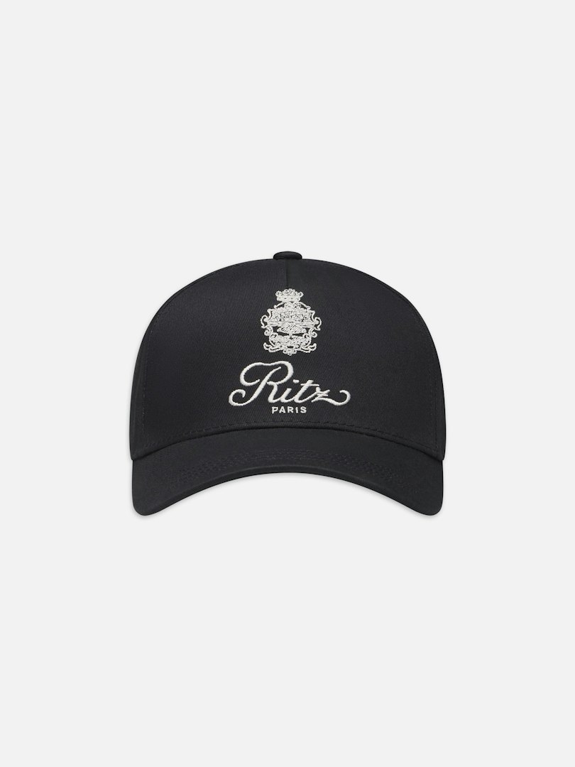 FRAME Women's Ritz Cotton Trucker Hat Black