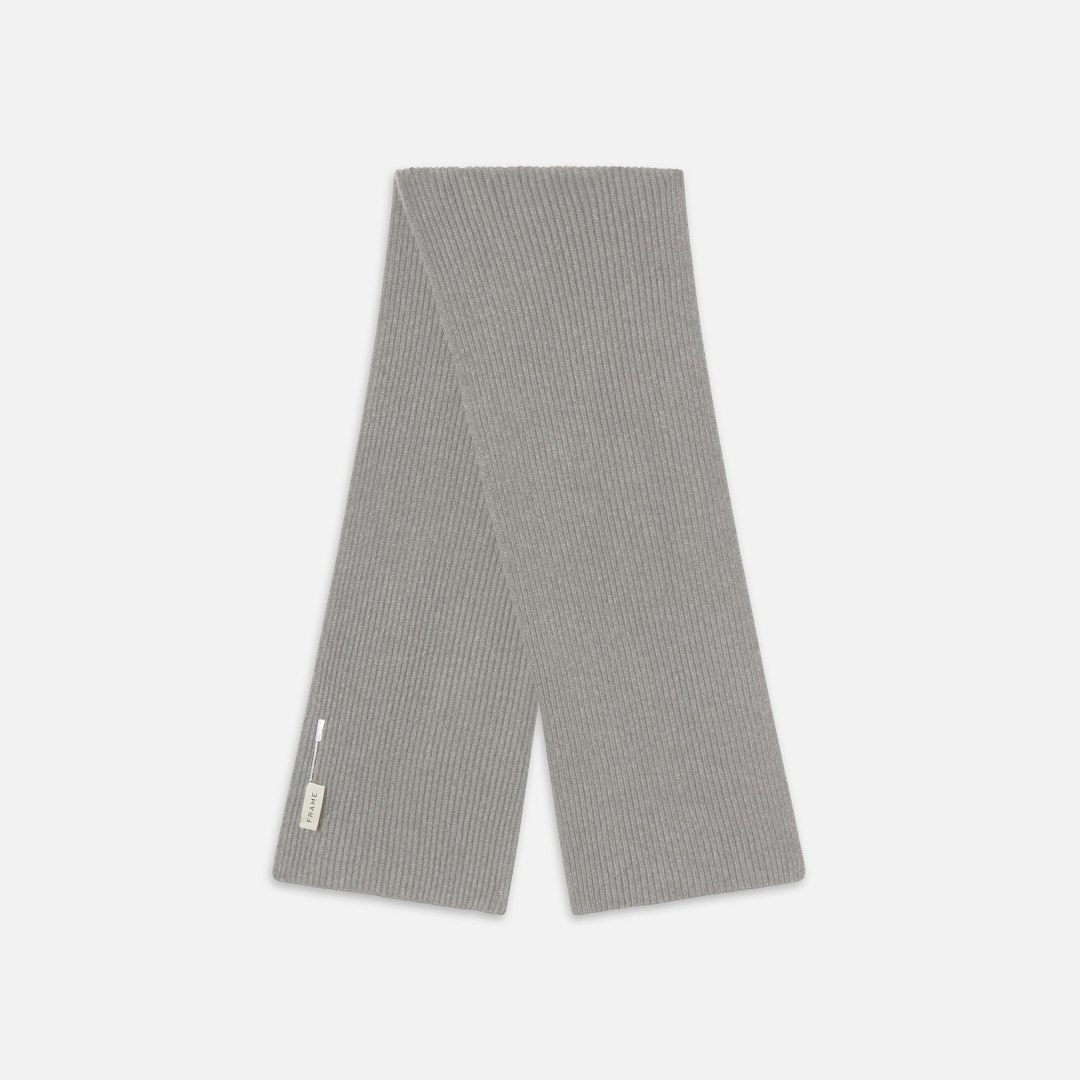 FRAME Men's Knit Scarf Wool