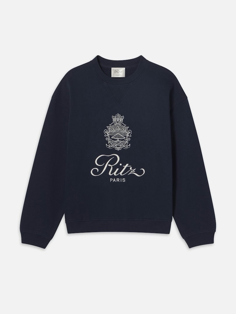 FRAME Ritz Unisex Sweatshirt Cashmere Size Small