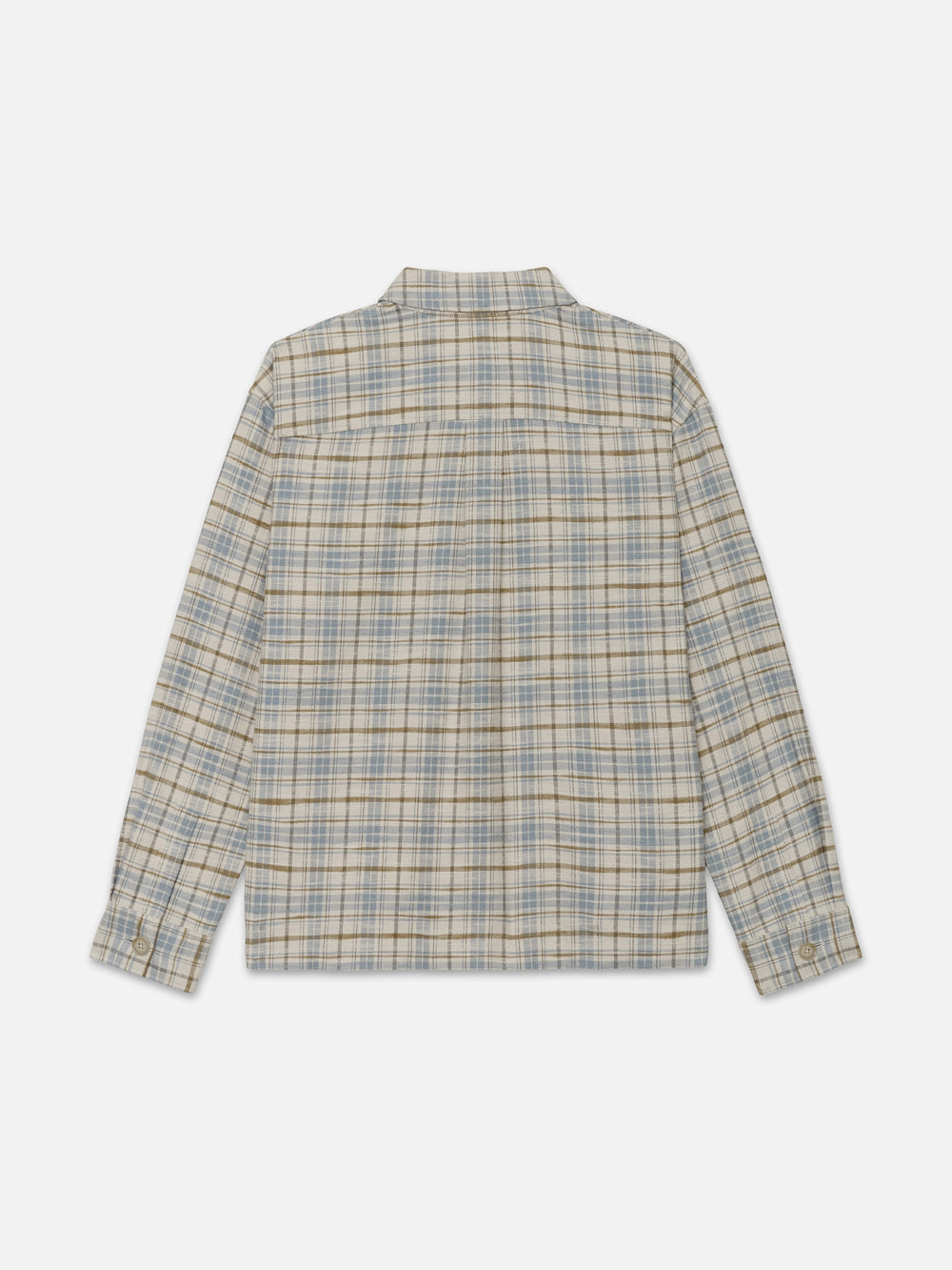 Color Plaid Half Sleeve Jacket