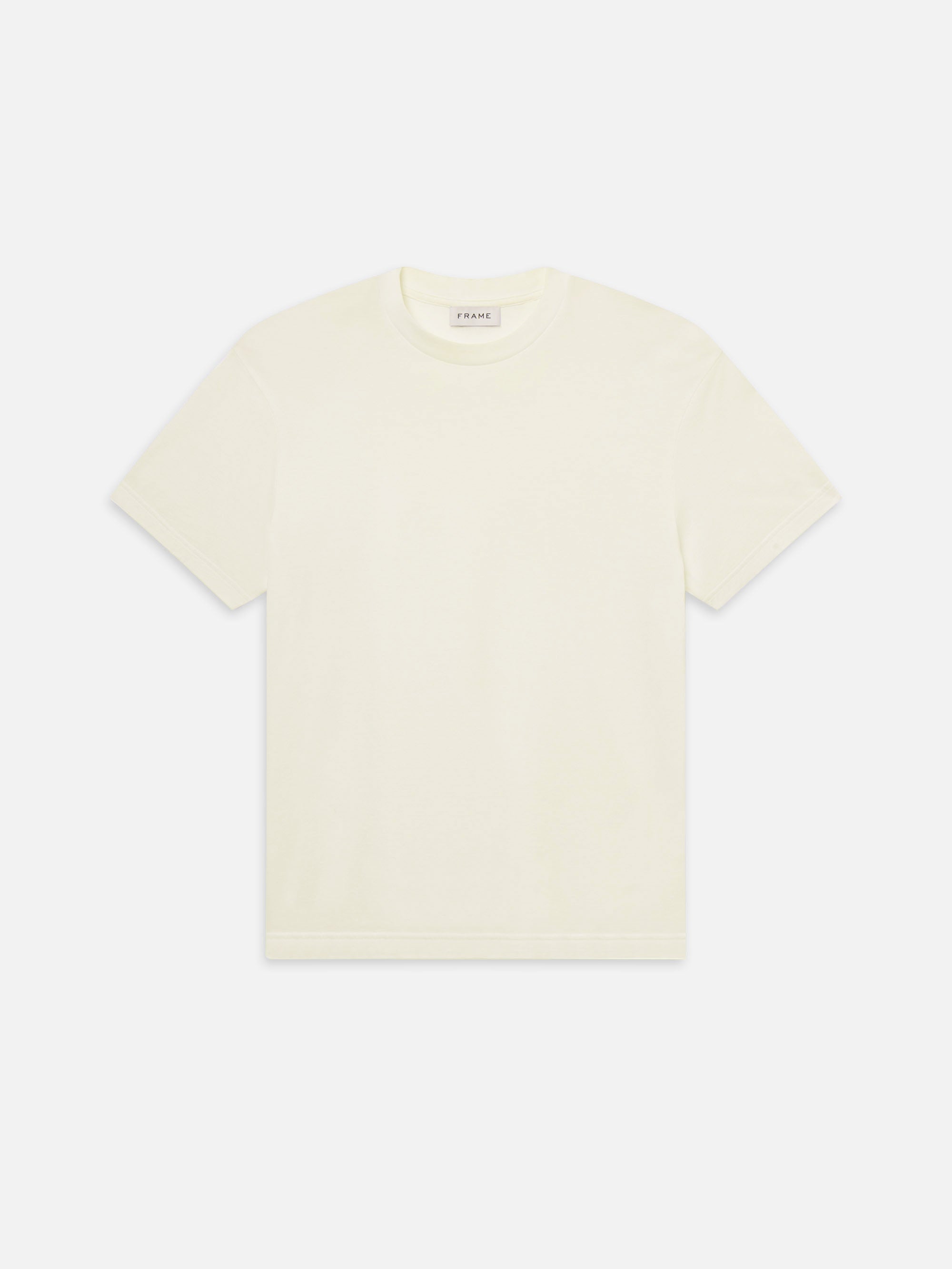 【送料&関税込】Frame Duo Fold Cotton T-shirt FRAME Men's Duo Fold Tee, White Sand, S | Amazon.com