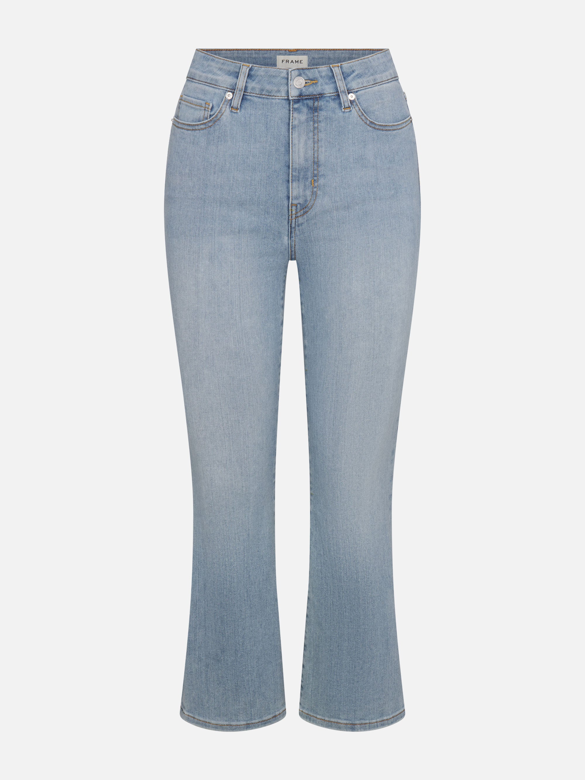 Frame Le Crop Mini Bootcut Jeans In Blue