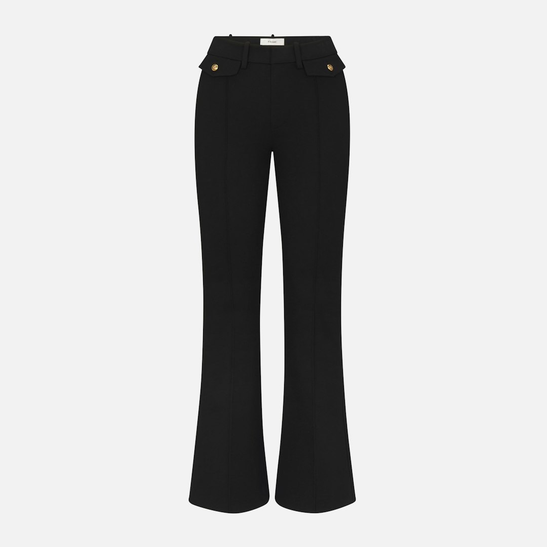 FRAME Women's The Pixie Reboot Trouser Sculpted Seam Pants Size 12