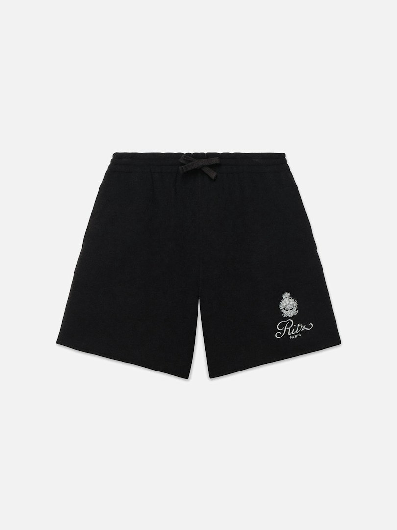 FRAME Ritz Men's Wool Shorts Black Size XL