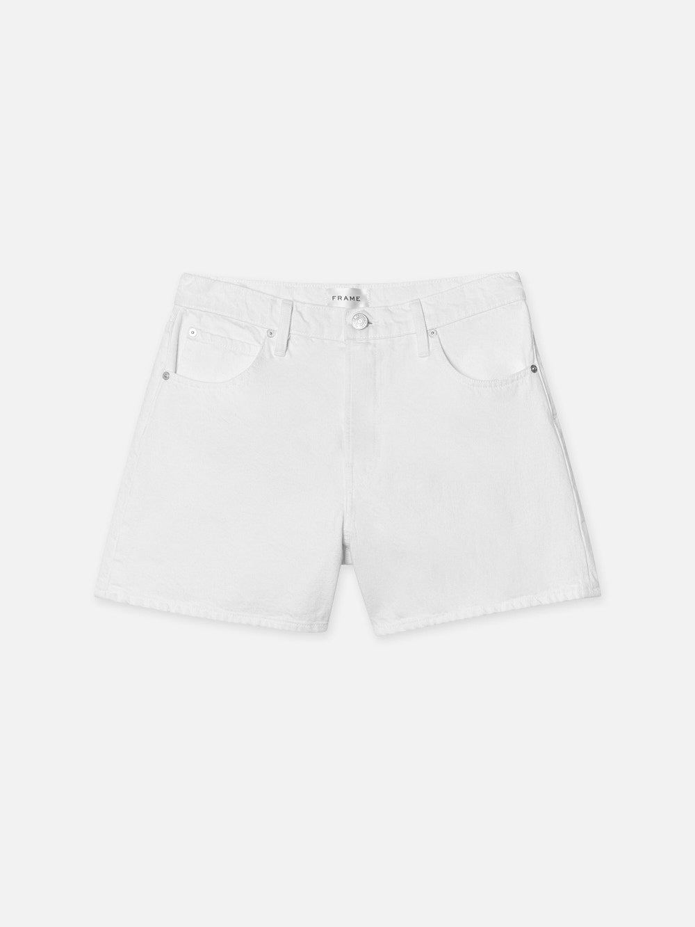 Shop Frame The Easy Shorts In White