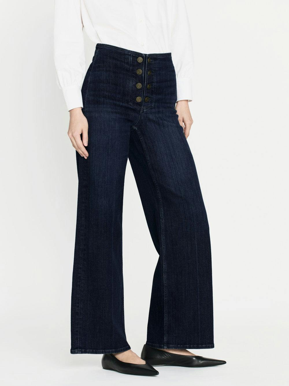 LE SLIM PALAZZO SAILOR PANT IONVIEW – FRAME