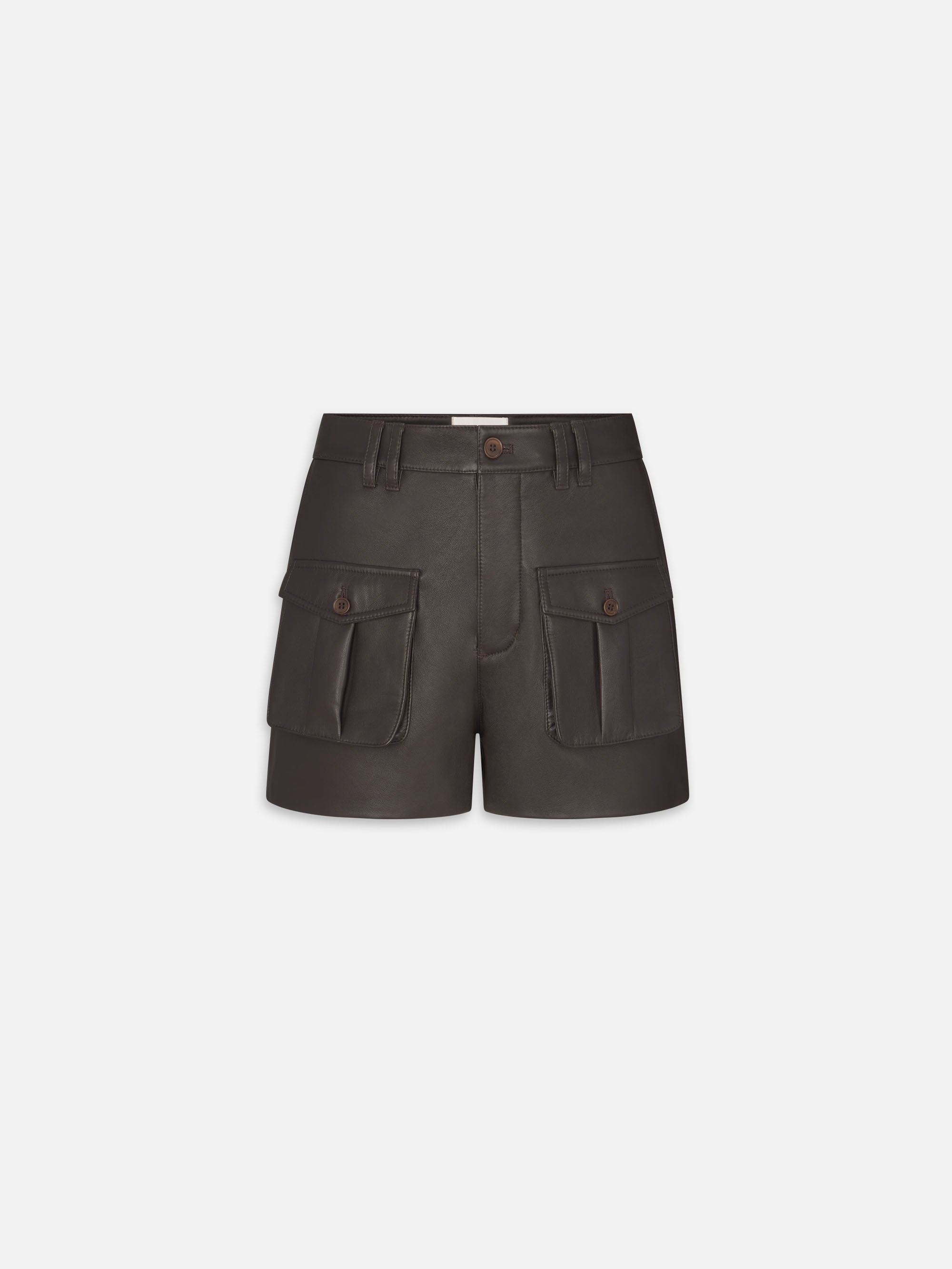 Frame The Leather Scout Shorts