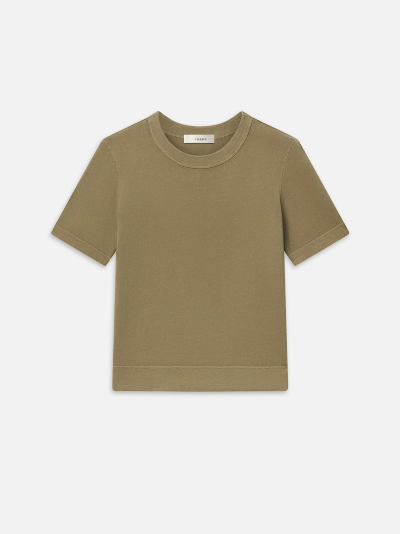 FRAME Women's The Boxy T-Shirt Cotton Size XS