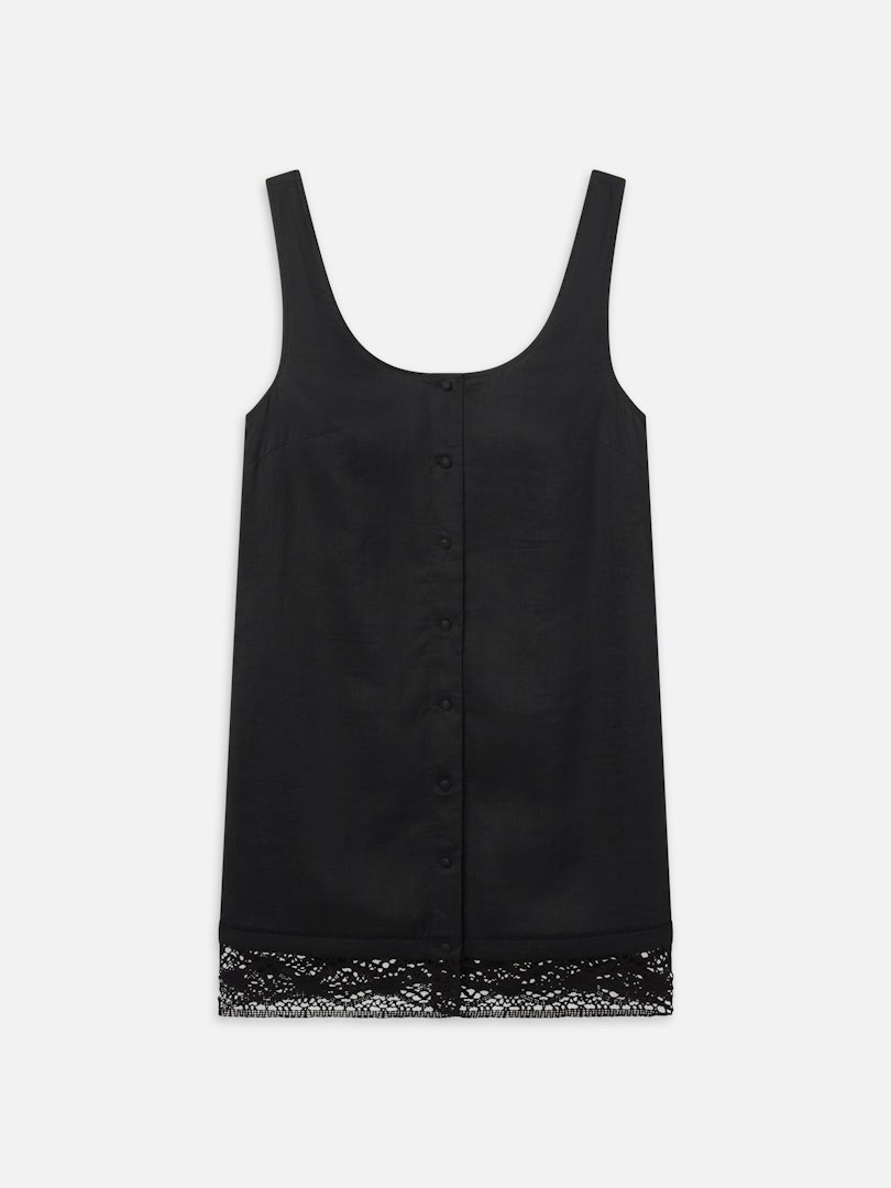 FRAME Women's The Heirloom Dress Black Size XS