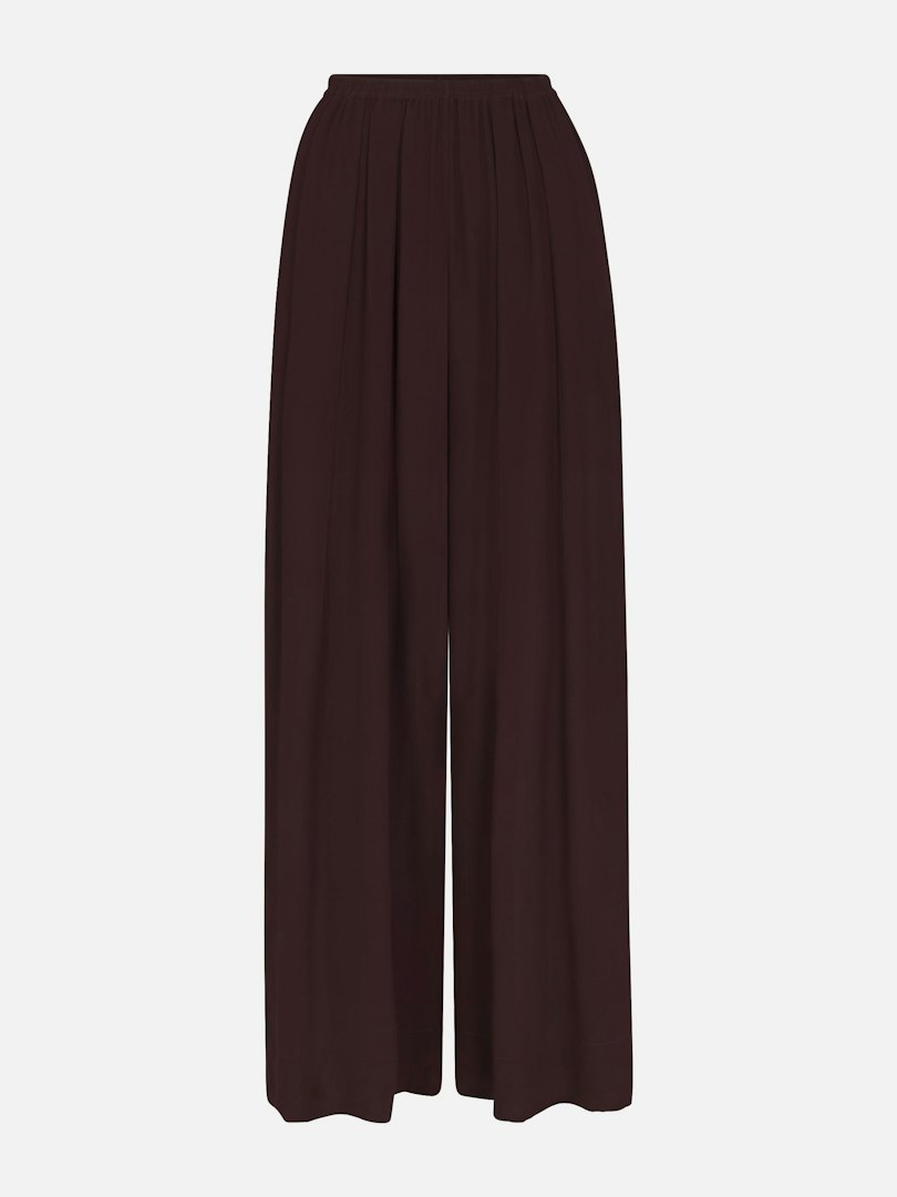 FRAME Women's The Wave Pants Silk Size Small