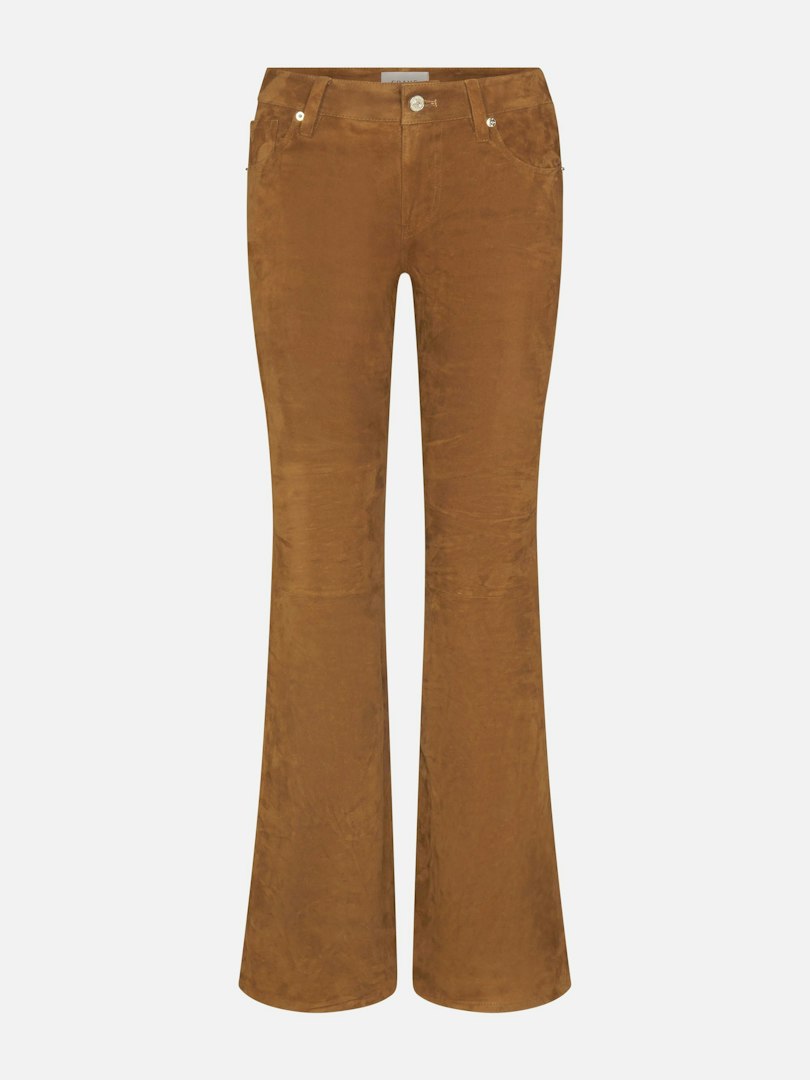 FRAME Women's The Suede Rodeo Pants Leather Size 31