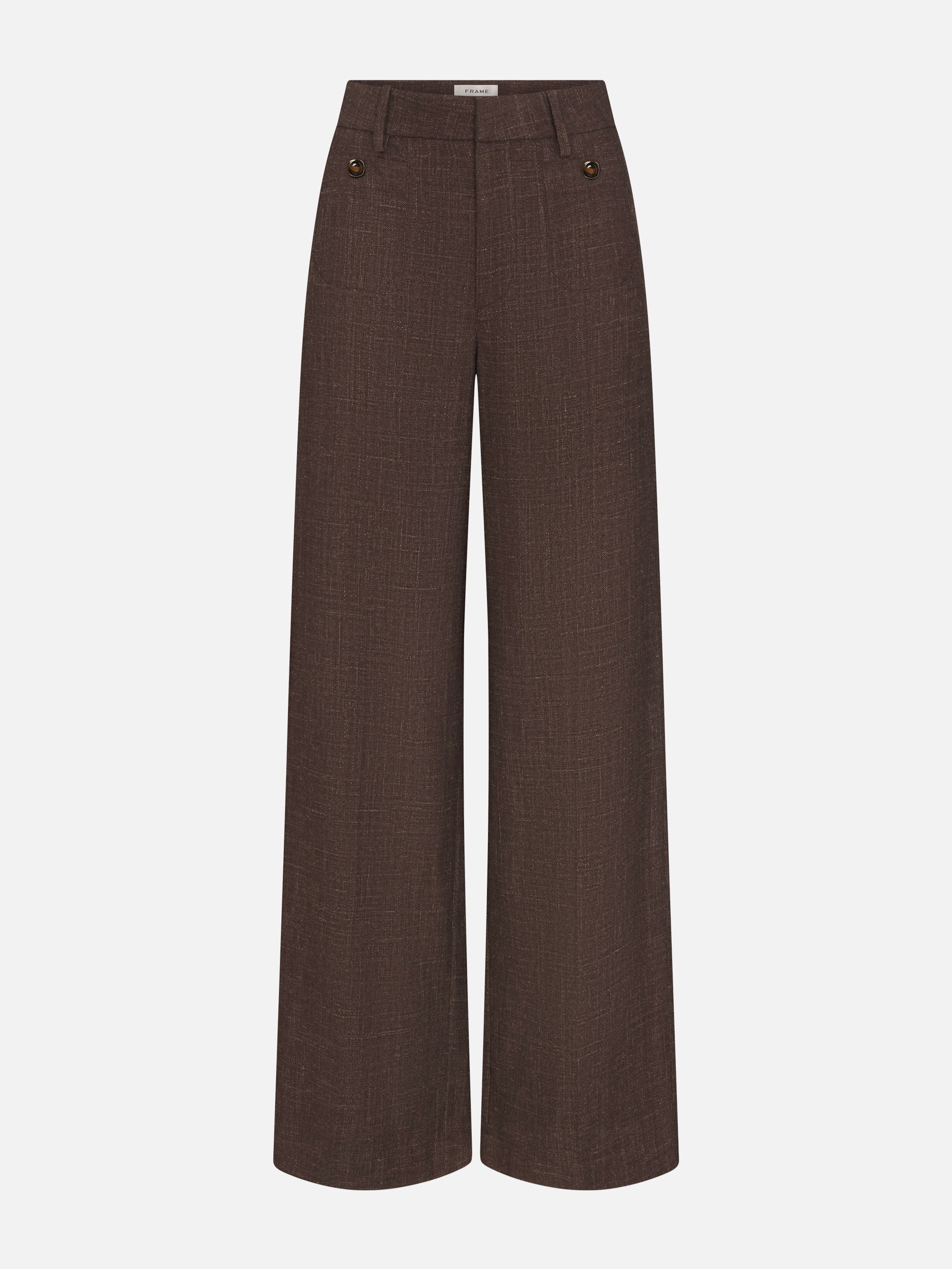 Frame Women's The Slim Palazzo Trouser Modernist Pocket Pants