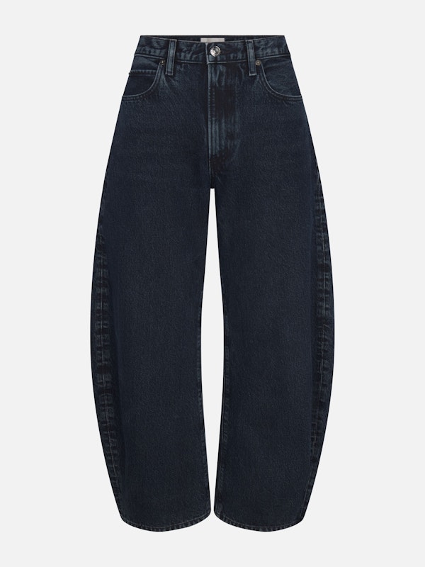 Pants Denim Pantalon Slouchy Dorado Zara FRAME Baggy High Rise