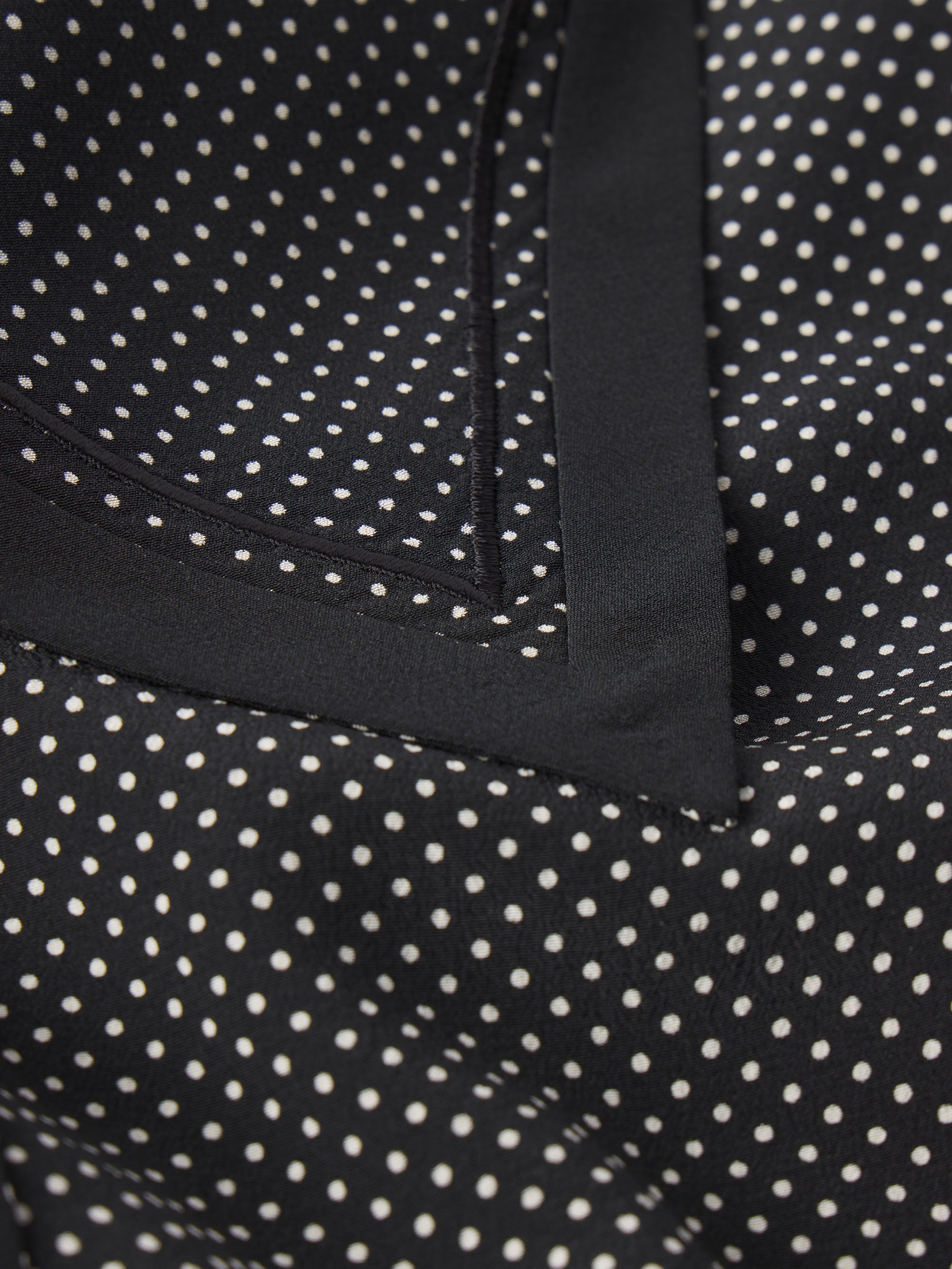 Markus Lupfer Black And Multi Color Polka outlet Dot Blouse