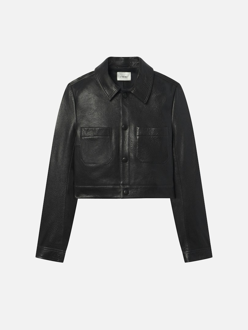 FRAME Women's The Small Leather Jacket