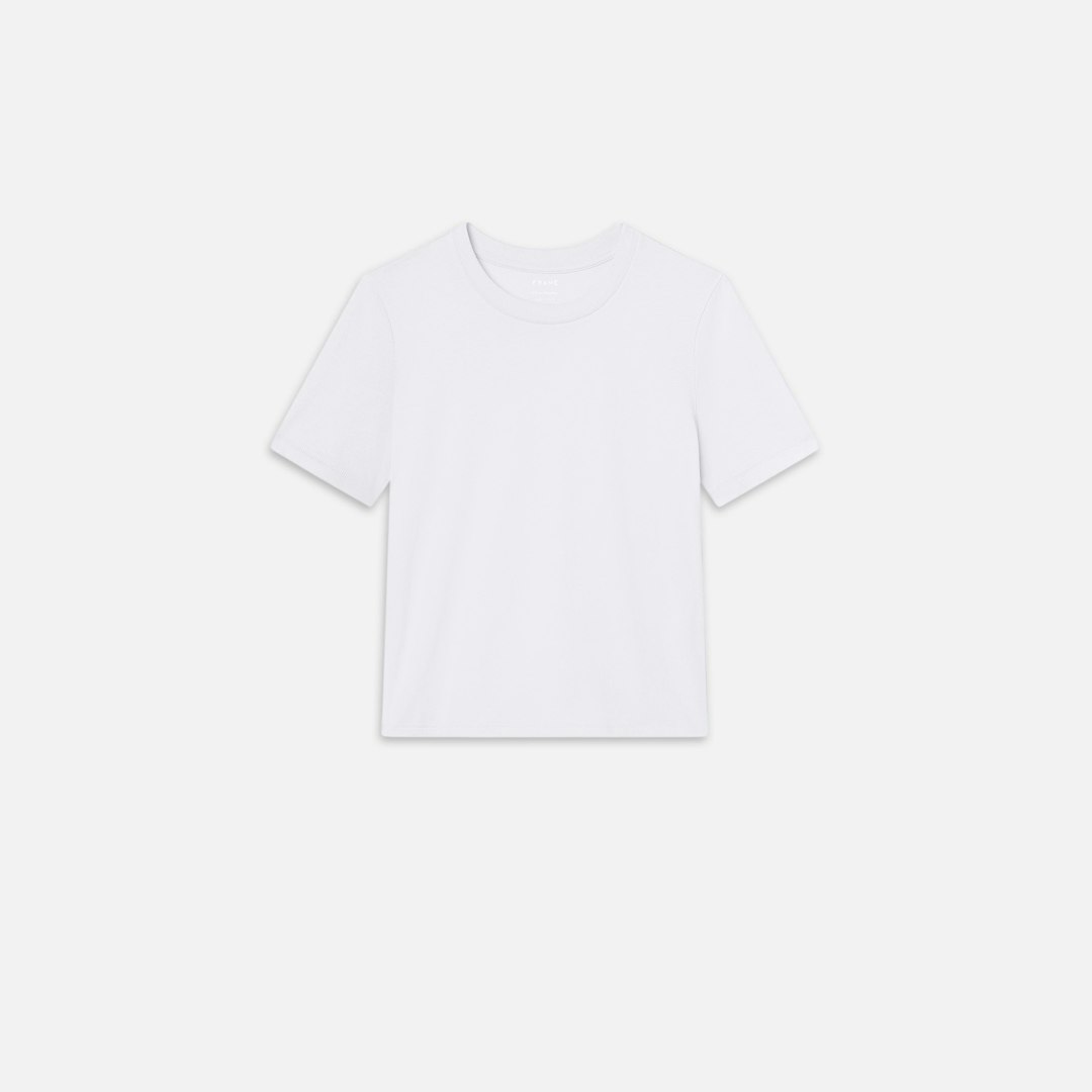 FRAME Women's The Baby T-Shirt Cotton Size XS
