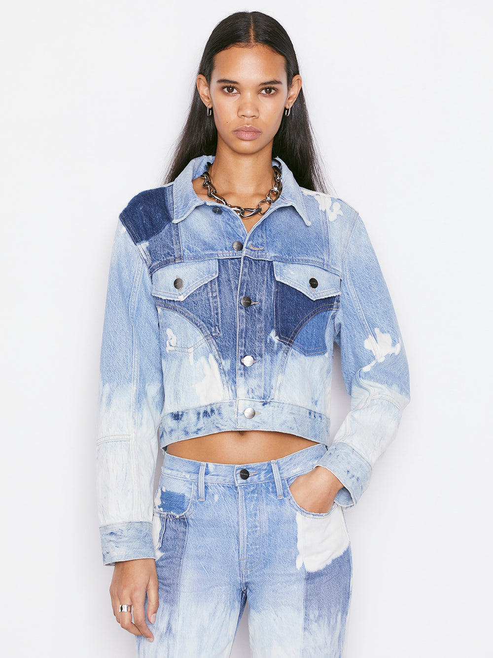 frame denim jacket womens