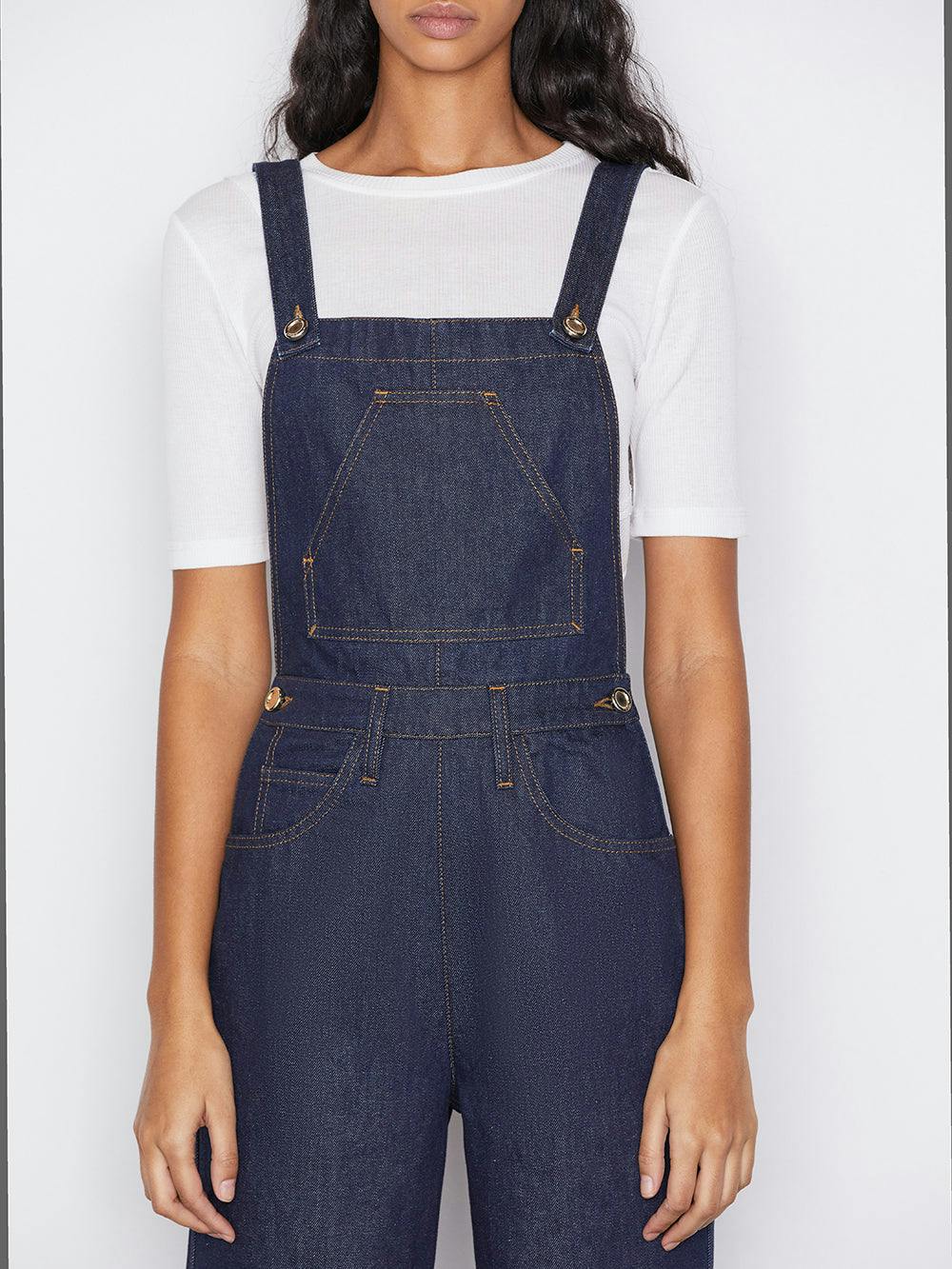 overalls front detail view