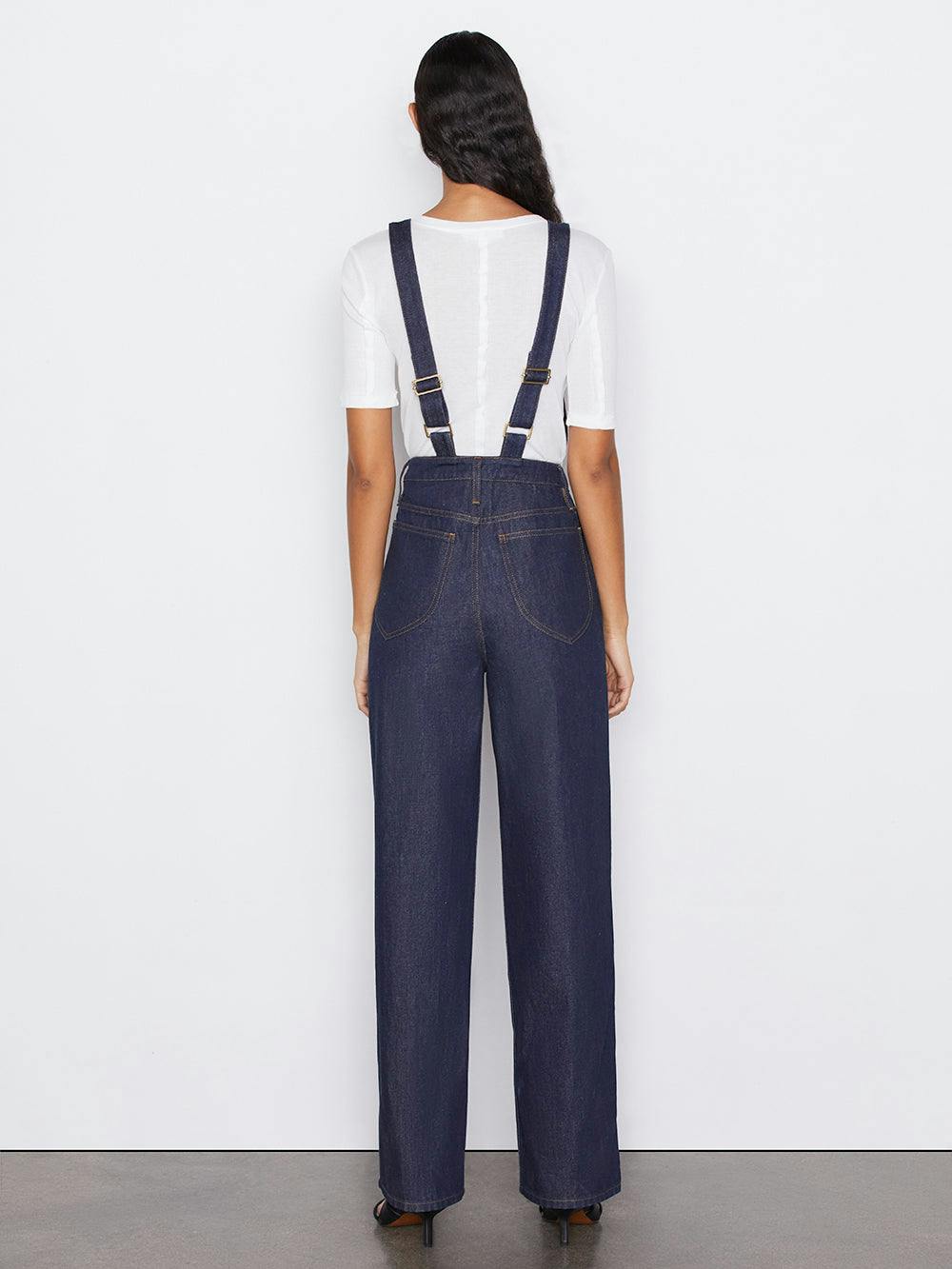 overalls back view