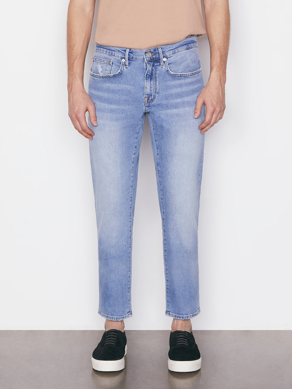 Shop Frame L'homme Slim Crop Jeans