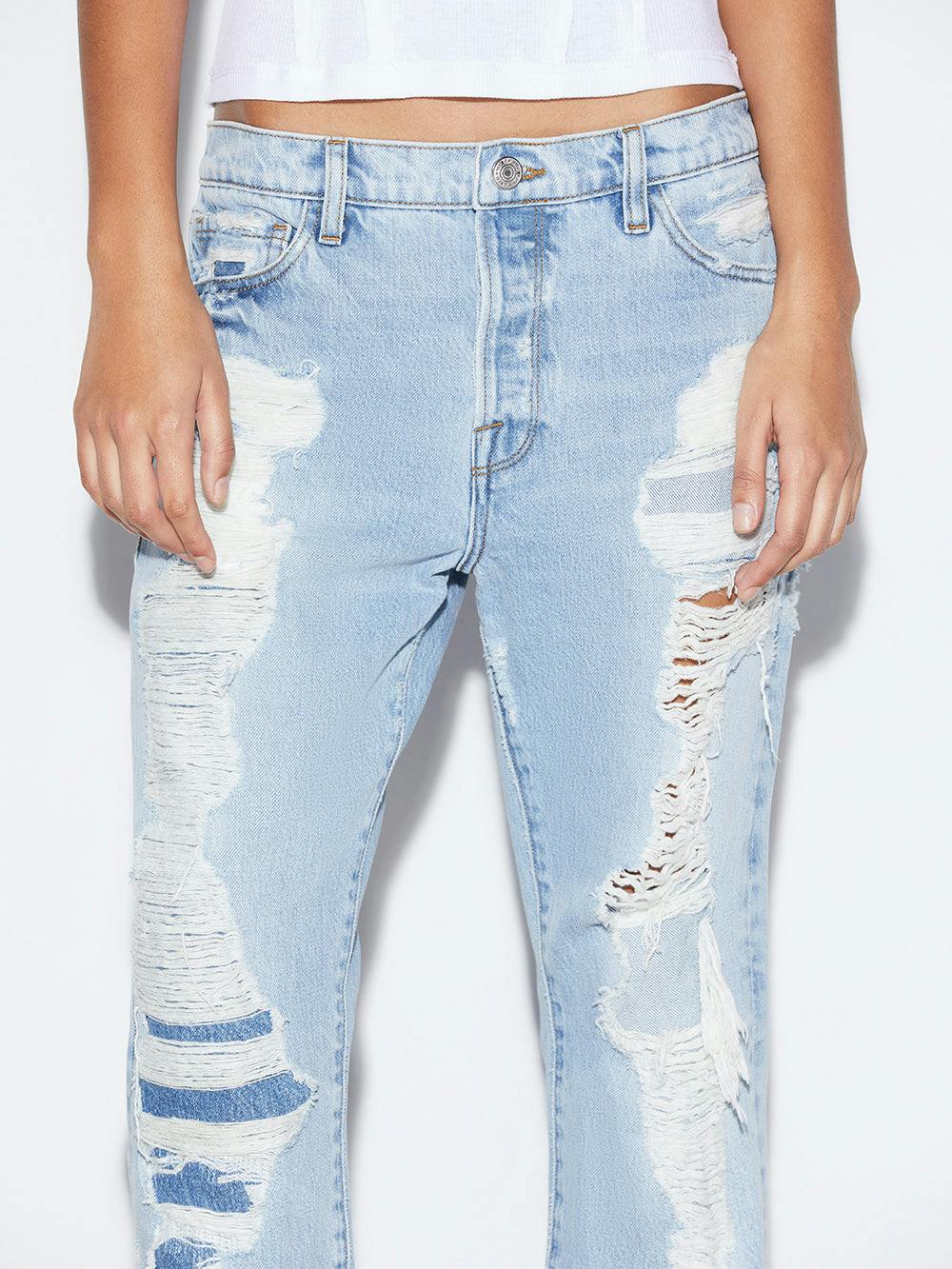 jeans front detail view