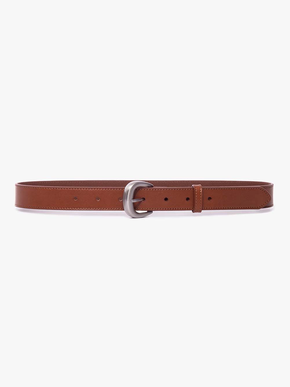 Timeless Buckle Belt in Whiskey/Silver – FRAME