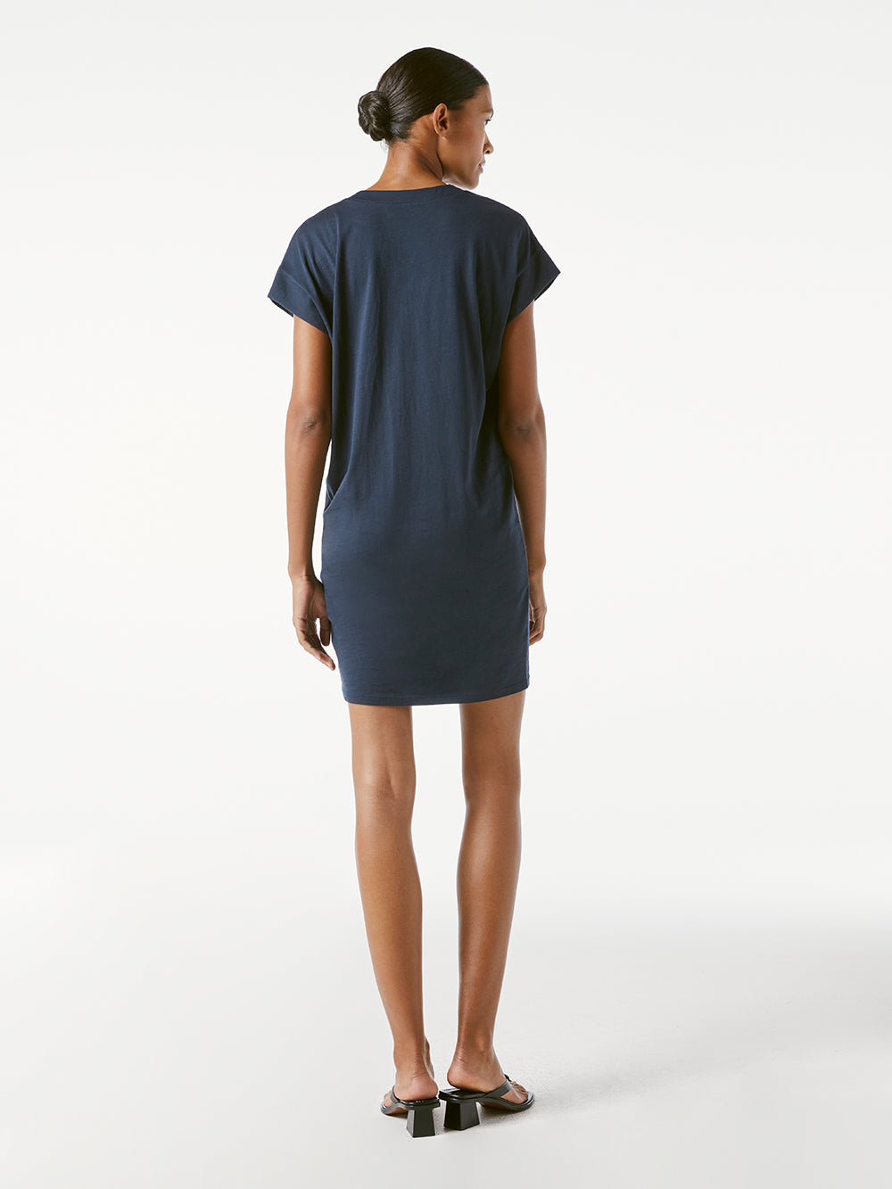 frame le v mini dress