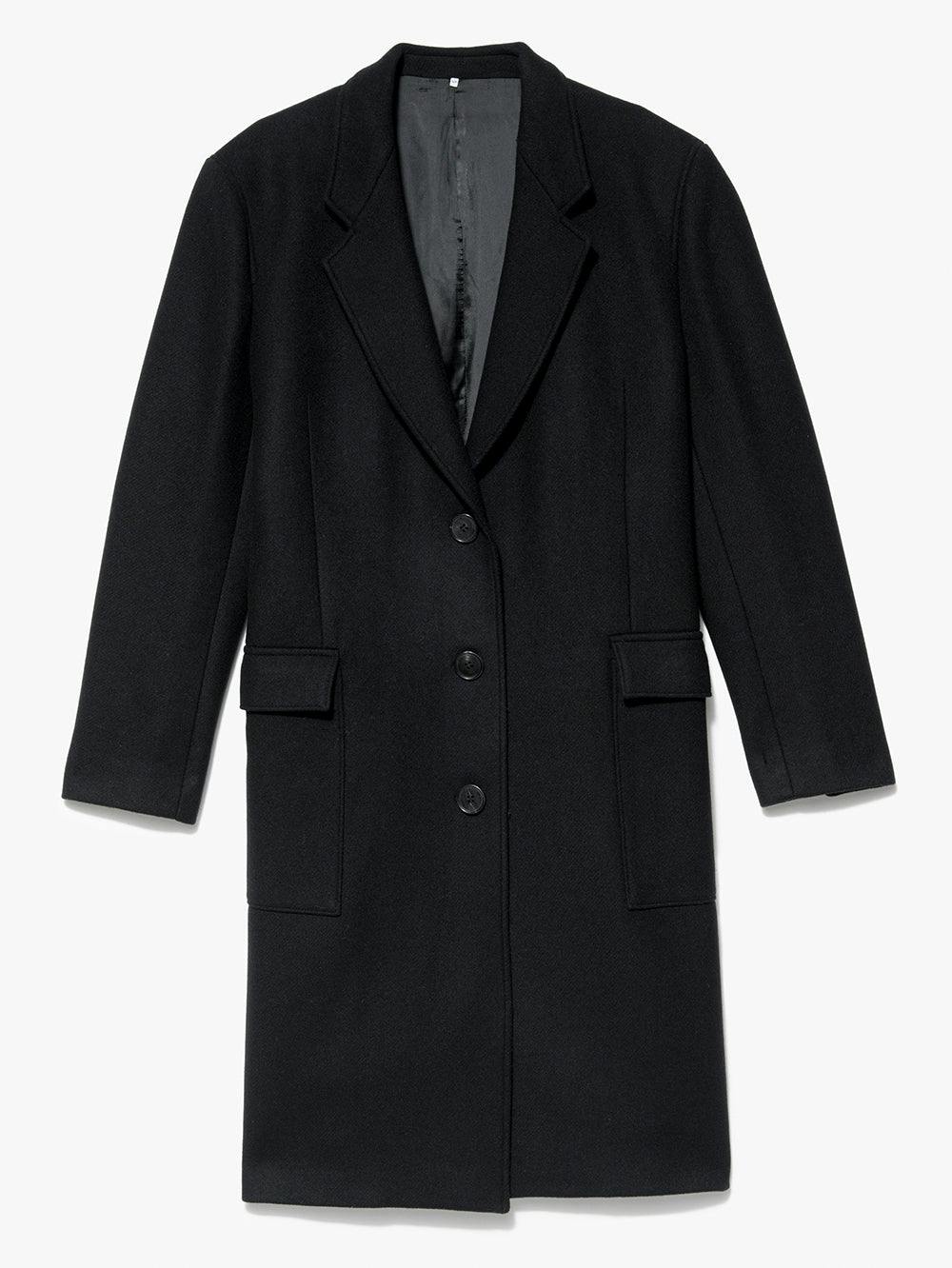 Ilona East Side Overcoat -- Noir