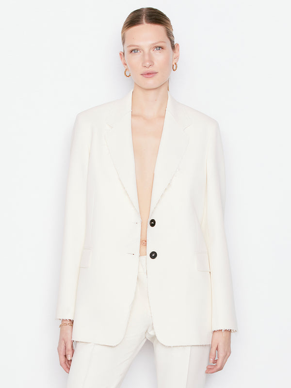frame white blazer