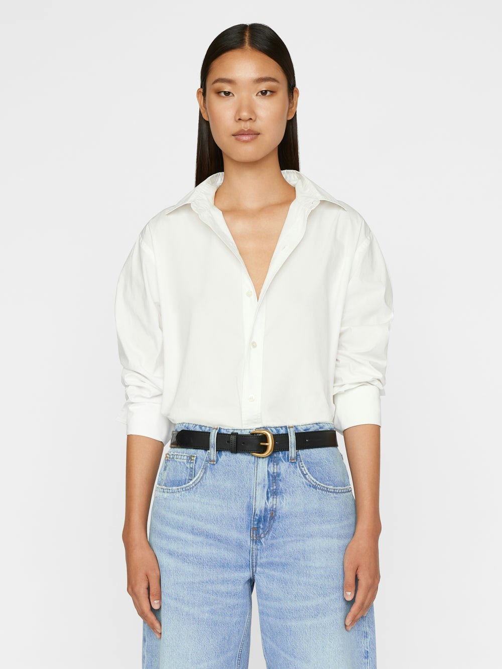 White Frame oversized shirt