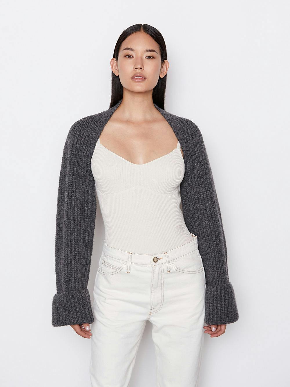 sweater front view
