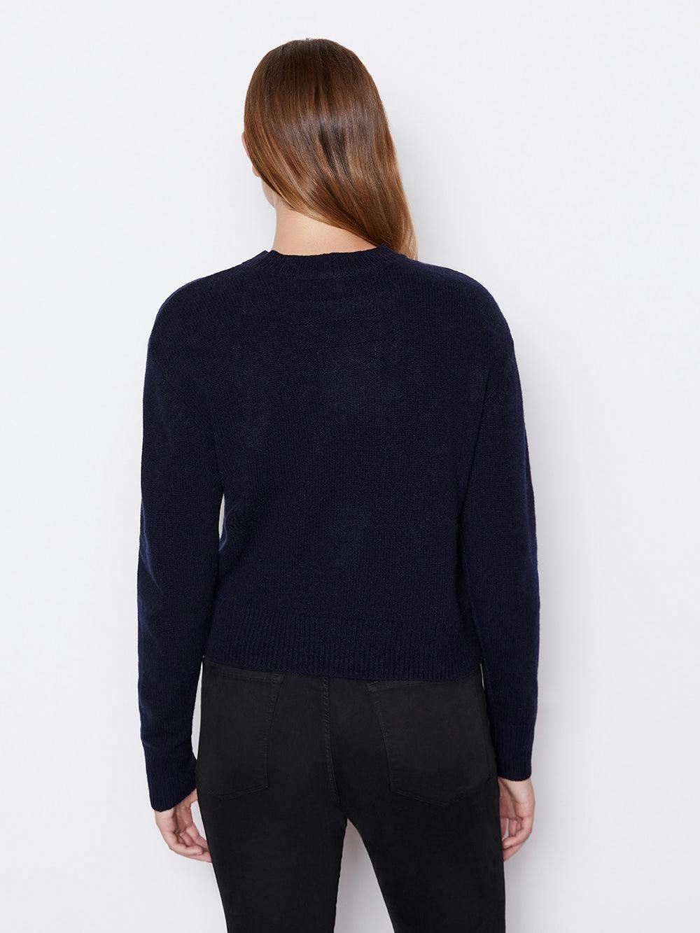 sweater back view