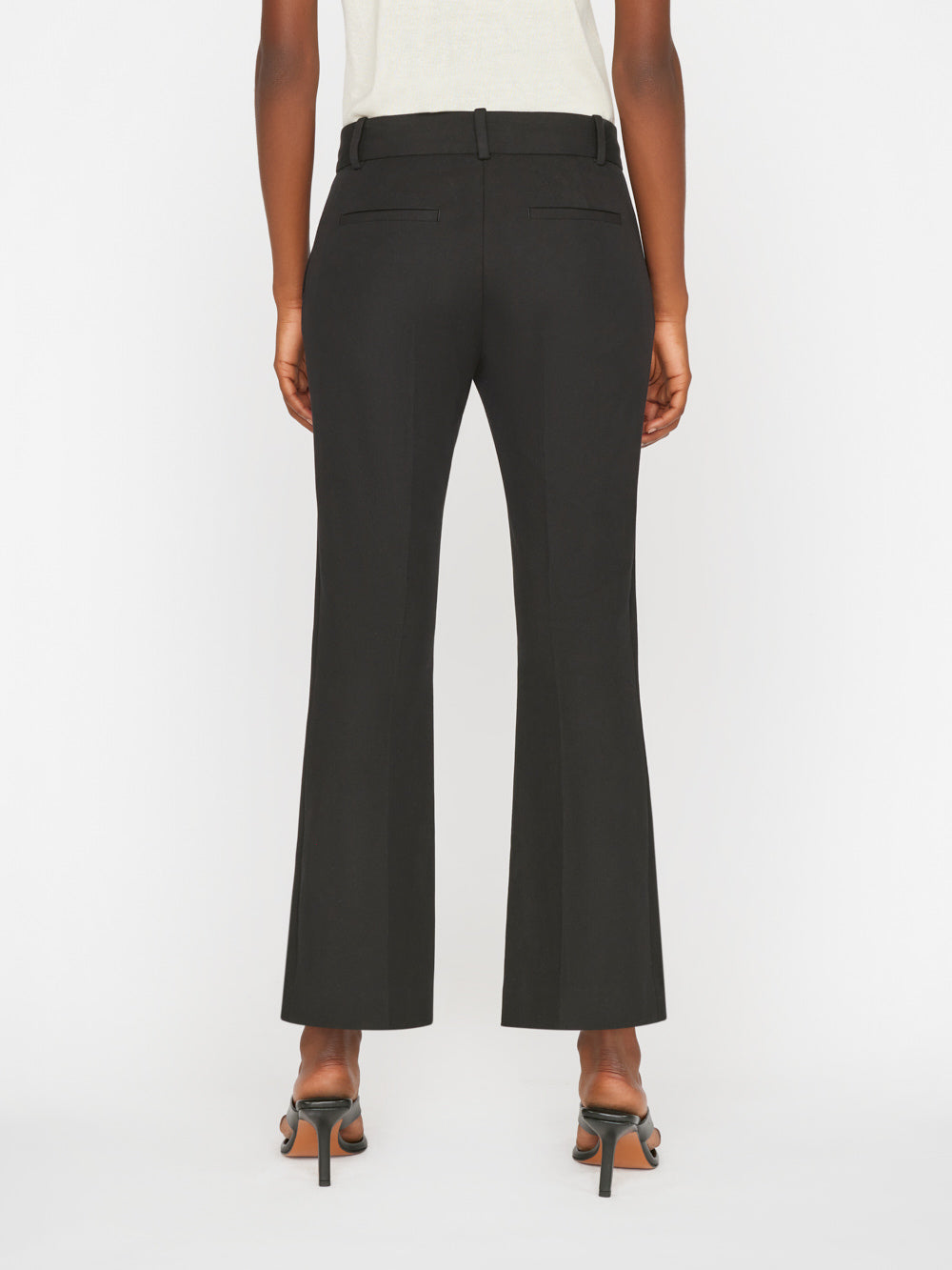 【送料&関税込】Frame Le Mini Boot Corduroy Trousers FRAME Le Mini Boot Slit cotton-blend corduroy flared pants