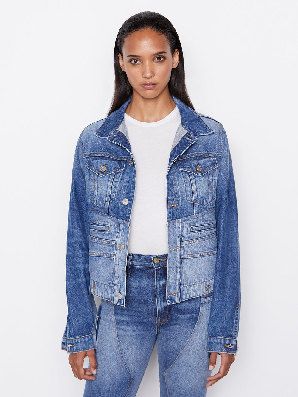 frame denim jacket womens